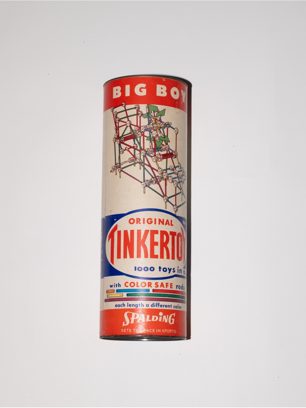 Vintage 1959 Original Tinkertoy Spalding "Big Boy" Toys